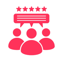 Icon of 5 star customer reviews
